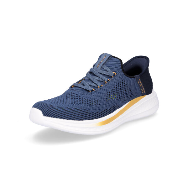 Skechers Herren Slip-in Sneaker Slade Quinto blau