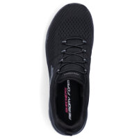 Skechers Damen Slip-on Sneaker Summits Fast Attraction schwarz