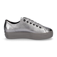 Paul Green Damen Sneaker grau metallic