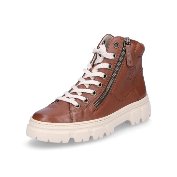 Paul Green Damen High-Top Sneaker cognac