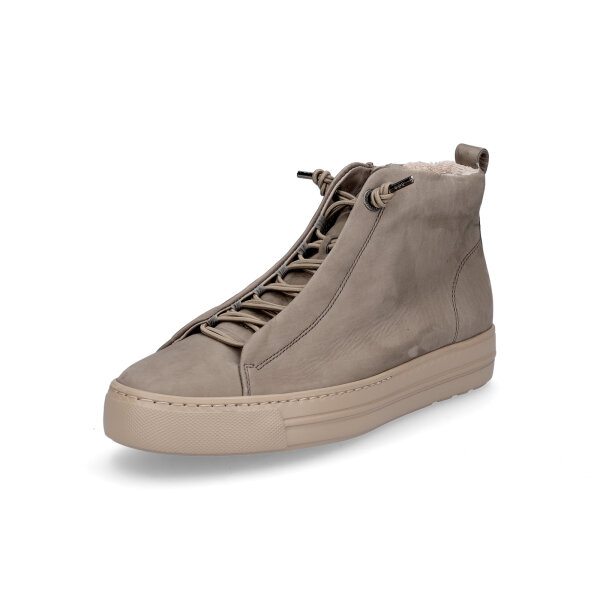 Paul Green Damen High-Top Sneaker taupe