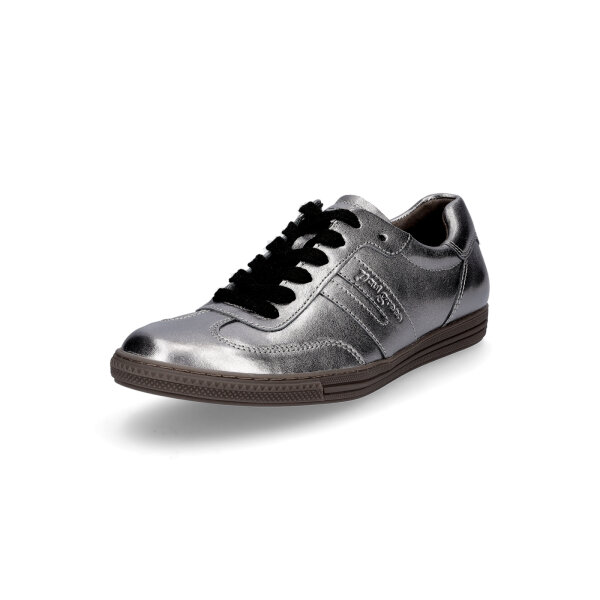 Paul Green Damen Sneaker grau metallic