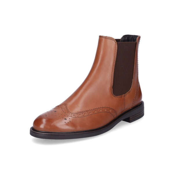Paul Green Damen Chelsea Stiefelette cognac
