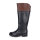 Remonte Damen Leder Stiefel schwarz braun