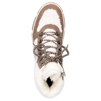 Rieker Damen Schnürboot beige weiß
