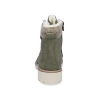 Rieker Damen Schn&uuml;rboot gr&uuml;n