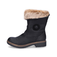 Rieker Damen Halbschaft Stiefel schwarz