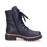 Rieker Damen Schn&uuml;rboot blau