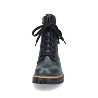 Rieker Damen Schn&uuml;rboot gr&uuml;n