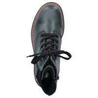 Rieker Damen Schn&uuml;rboot gr&uuml;n