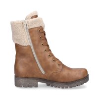 Rieker Damen Schn&uuml;rboot braun