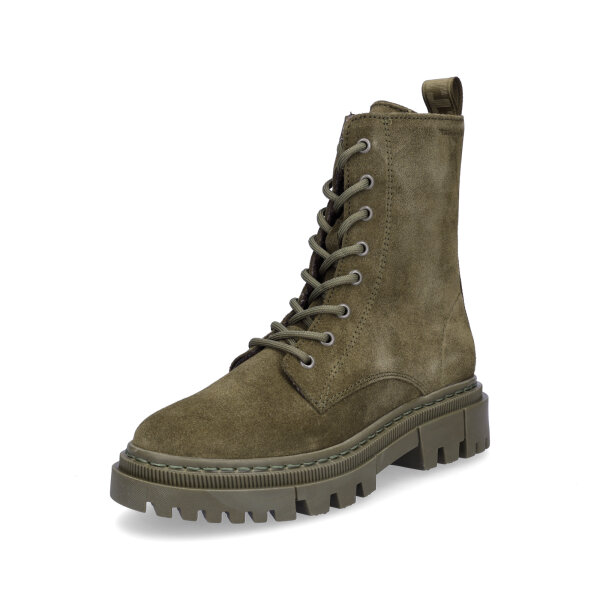 Tamaris Damen Schn&uuml;rboot olive