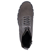 Tamaris Damen Schn&uuml;rboot grau