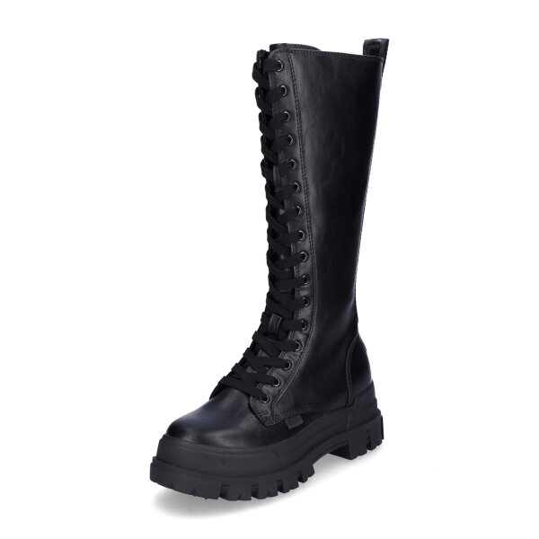 Buffalo Damen Schn&uuml;rstiefel Aspha One schwarz