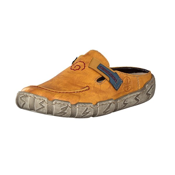 Rieker Damen Pantolette gelb
