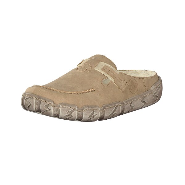 Rieker Damen Pantolette beige