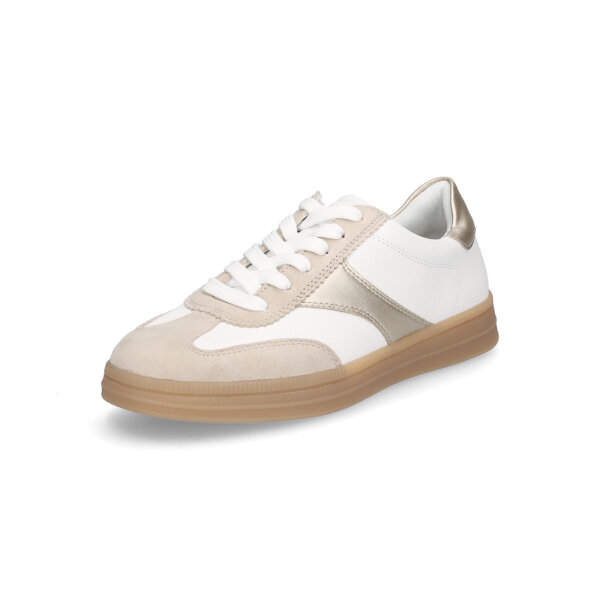 Remonte Damen Sneaker wei&szlig; gold