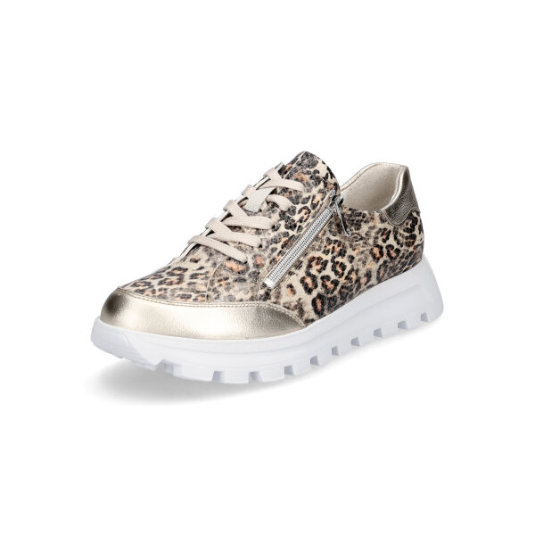 Waldläufer Damen Sneaker Ajala gold taupe