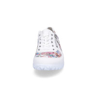 Waldläufer Damen Schnürschuh Havy weiß multi