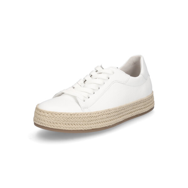 Gabor Damen Schn&uuml;rschuh wei&szlig;