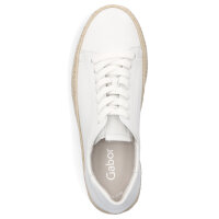 Gabor Damen Schn&uuml;rschuh wei&szlig;