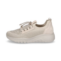 Gabor Damen Sneaker beige Glitzer