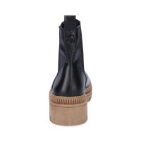 Marco Tozzi Damen Chelsea Boot schwarz natur
