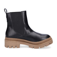 Marco Tozzi Damen Chelsea Boot schwarz natur