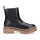 Marco Tozzi Damen Chelsea Boot schwarz natur