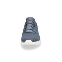 Skechers Herren Sneaker Bobs Squad Chaos Tough Walk blau
