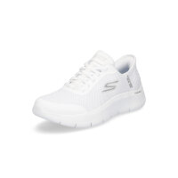 Skechers Damen Sneaker Go Walk Flex Grand Entry weiß