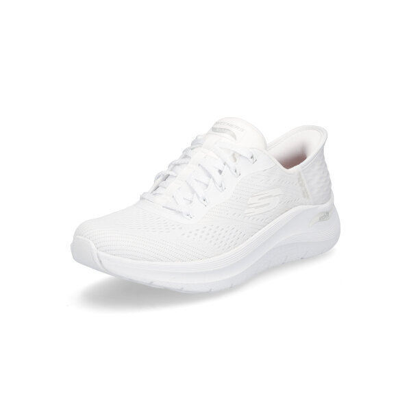 Skechers Damen Sneaker Arch Fit 2.0 Easy Chic wei&szlig;