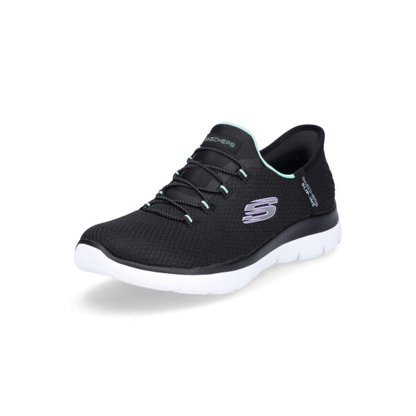 Skechers Damen Slip-in Sneaker Summits Diamond Dream schwarz