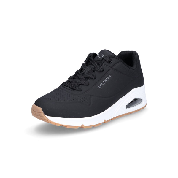 Skechers Damen Sneaker UNO Stand on Air schwarz