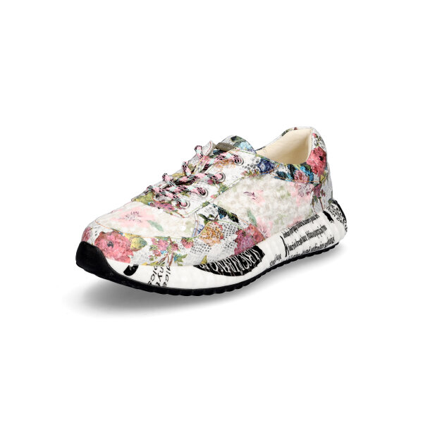 Laura Vita Damen Sneaker wei&szlig; multi