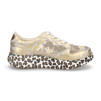 Laura Vita Damen Sneaker gold metallic