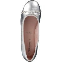 Tamaris Damen Ballerina silber