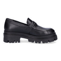 Tamaris Damen Lederslipper schwarz