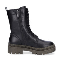 Marco Tozzi Damen Schn&uuml;rboot schwarz khaki