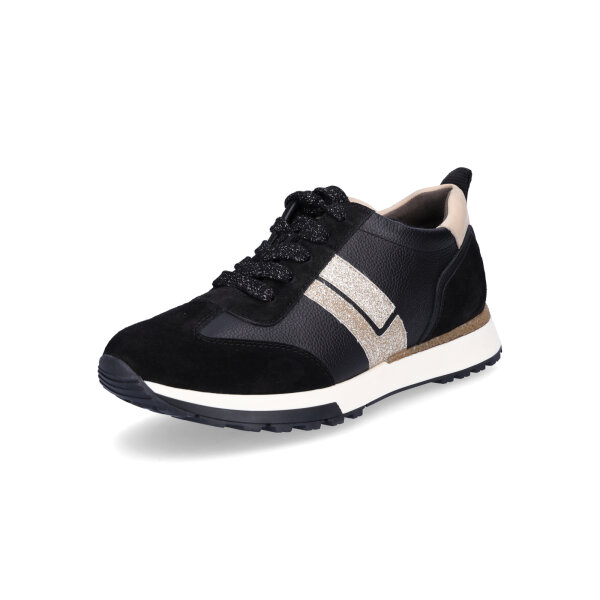 Paul Green Damen Sneaker schwarz