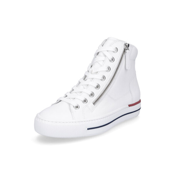 Paul Green Damen High-Top Sneaker wei&szlig;