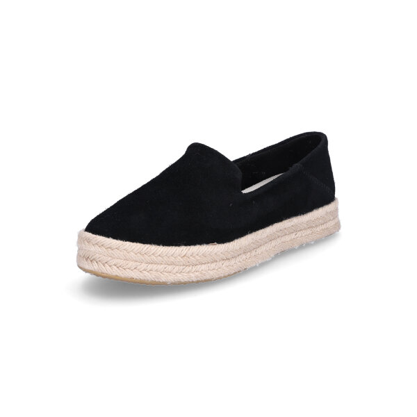 Toms Damen Espadrille Carolina schwarz