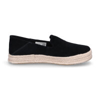 Toms Damen Espadrille Carolina schwarz