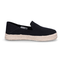 Toms Damen Espadrille Carolina schwarz
