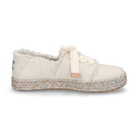 Toms Damen Schn&uuml;rschuh Carolina Lace Up wei&szlig;