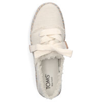 Toms Damen Schn&uuml;rschuh Carolina Lace Up wei&szlig;