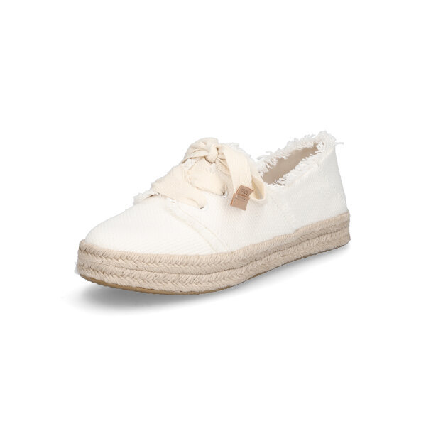 Toms Damen Schn&uuml;rschuh Carolina Lace Up wei&szlig;