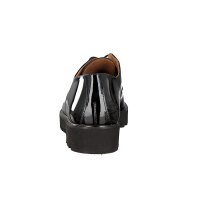 Paul Green Damen Schn&uuml;rschuh schwarz