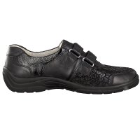 Waldl&auml;ufer Damen Klettschuh schwarz
