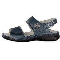 Waldläufer Damen Sandale blau